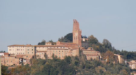 Ansicht von San Miniato Wahrzeichen von San Miniato