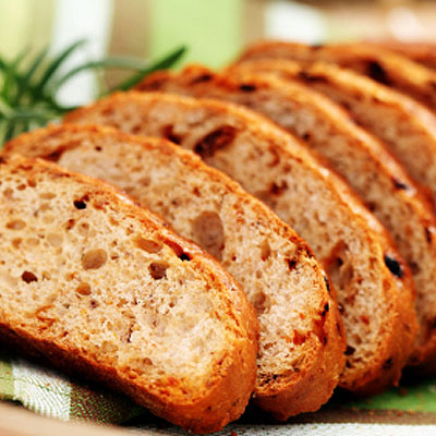 Ciabatta Calabrese Ciabatta mit getrockneten Tomaten