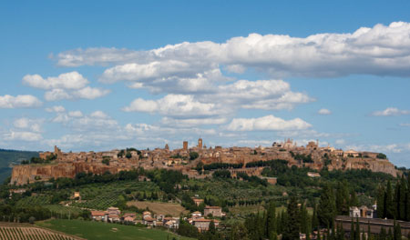 Orvieto Orvieto mit umliegendem Weinanbau