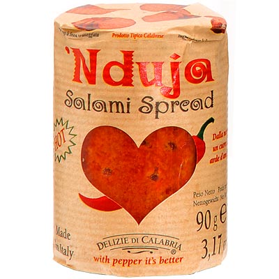 Nduja Nduja - die scharfe Salami aus Kalabrien