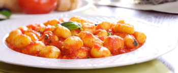 Gnocchi Pomodoro Gnocchi mit Tomatensauce
