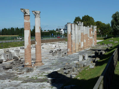 Udine Aquileia Ruinen in Aquileia