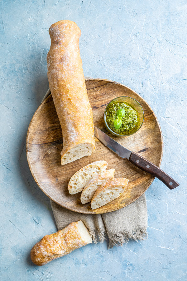 Grundrezept Ciabatta Brot