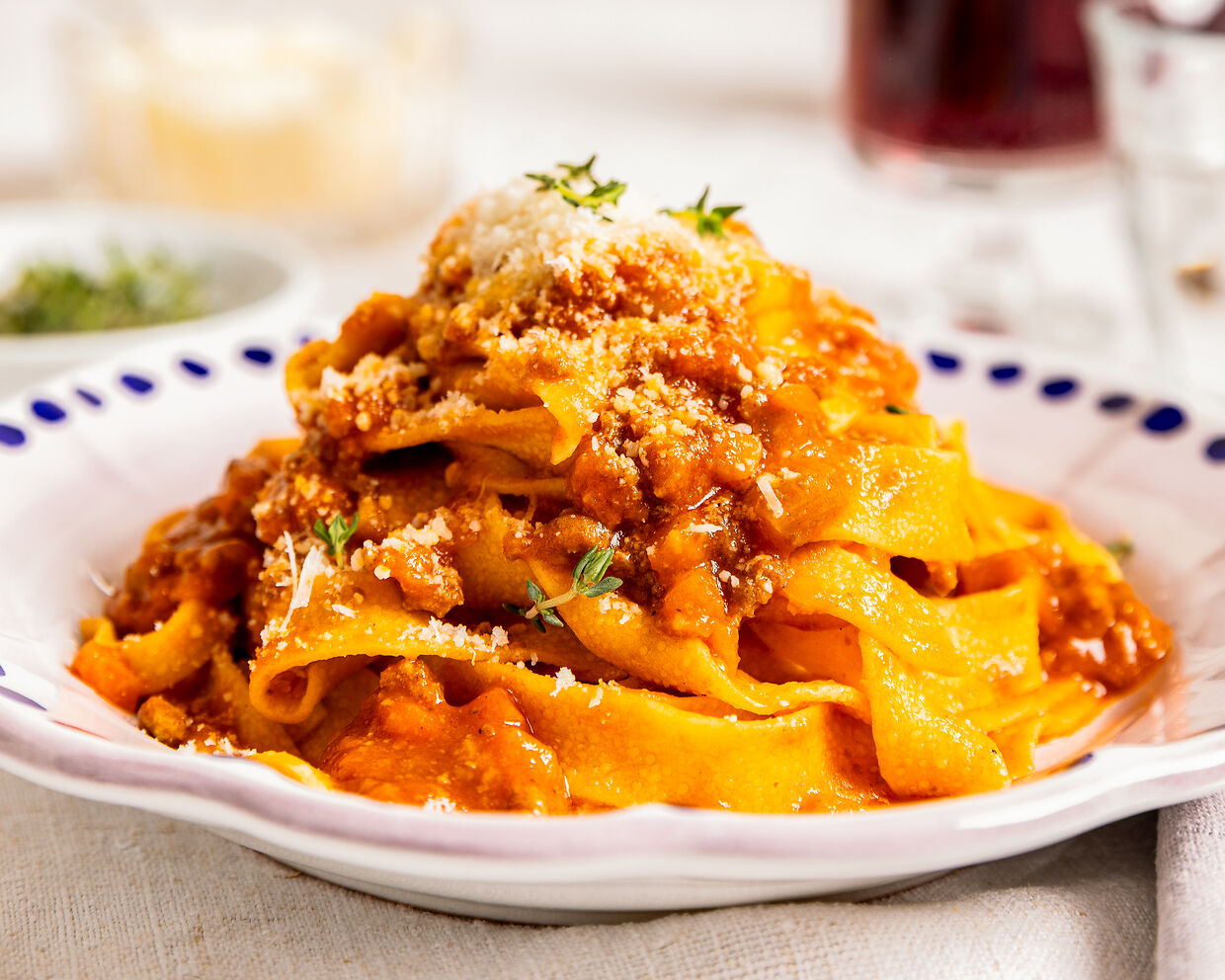 Ragu alla Bolognese con Pappardelle