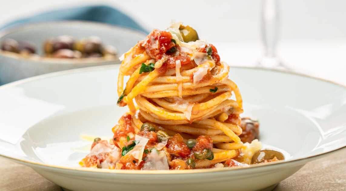 Italienisches Rezept für Spaghetti alla puttanesca