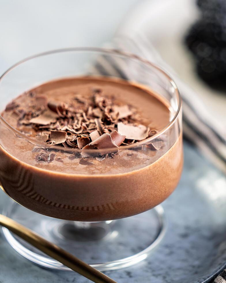 Dessert - Zabaione mit Schokolade