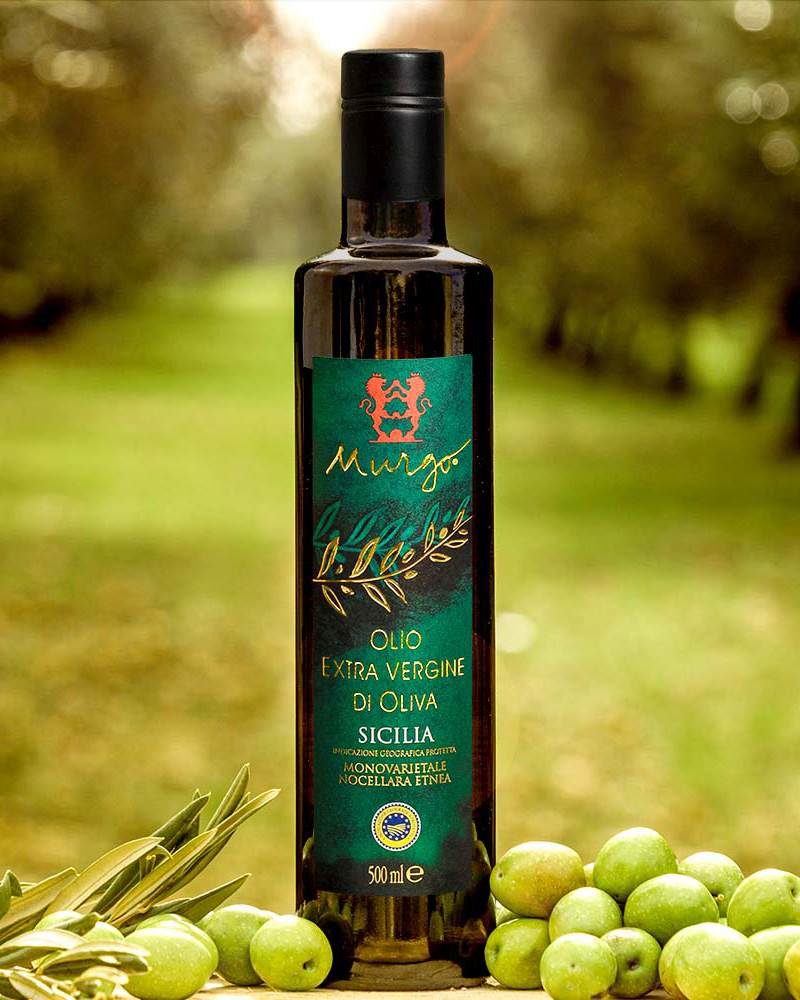 Murgo - huile d'olive de Sicile Murgo - extra natives Olivenöl aus Sizilien