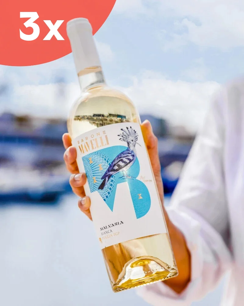 Malvasia Puglia IGP - Set avantageux 3 x 0,75 l