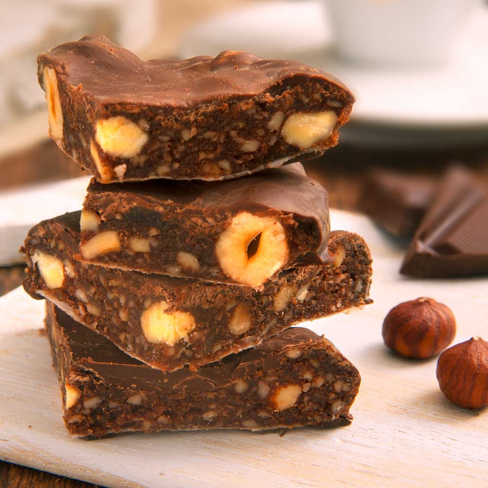 Panforte mit Schokolade 