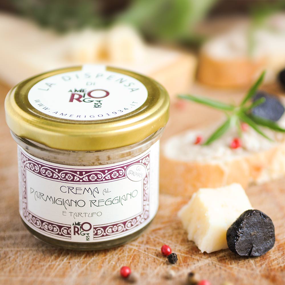 Parmesan-Crème mit Trüffel