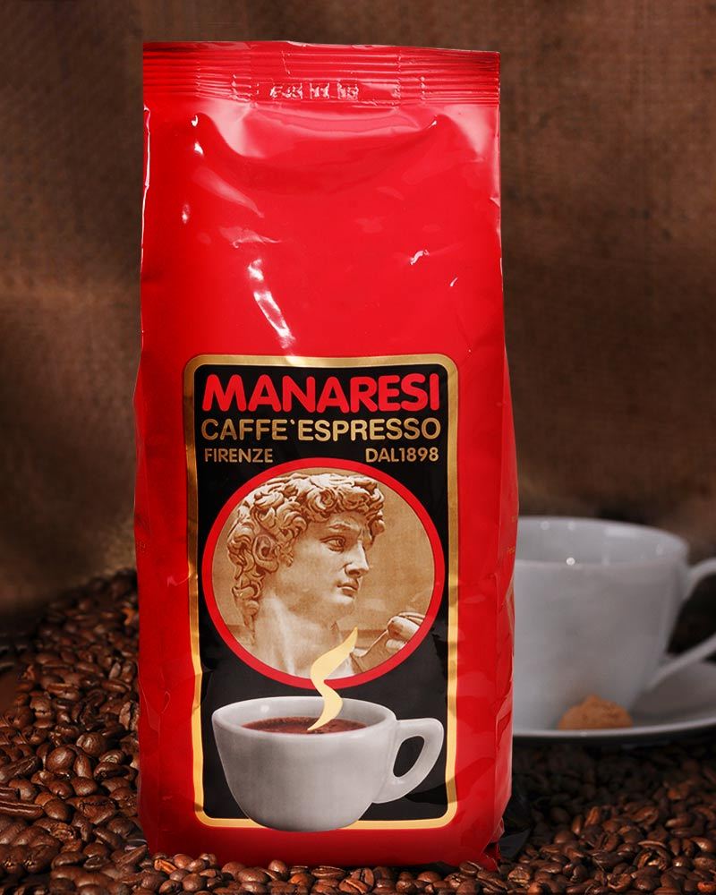 Manaresi Espresso Rosso in grani Manaresi Espresso Rosso in grani