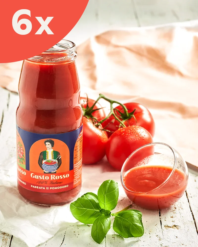 Purée de tomates lot de 6