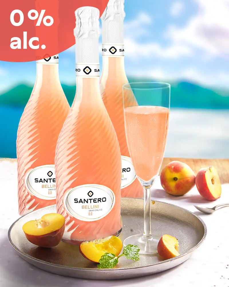 Alkoholfreier Bellini - 3er Sparset