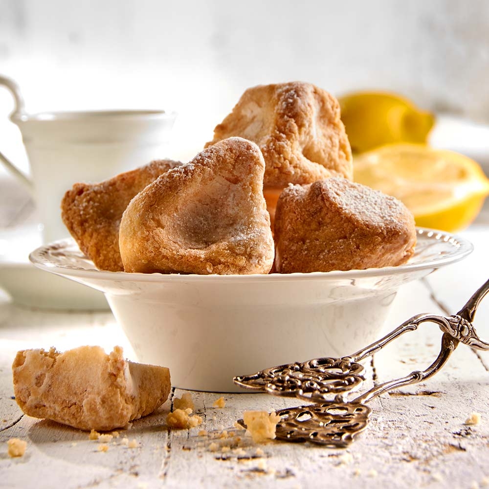 Amaretti morbidi al limone 