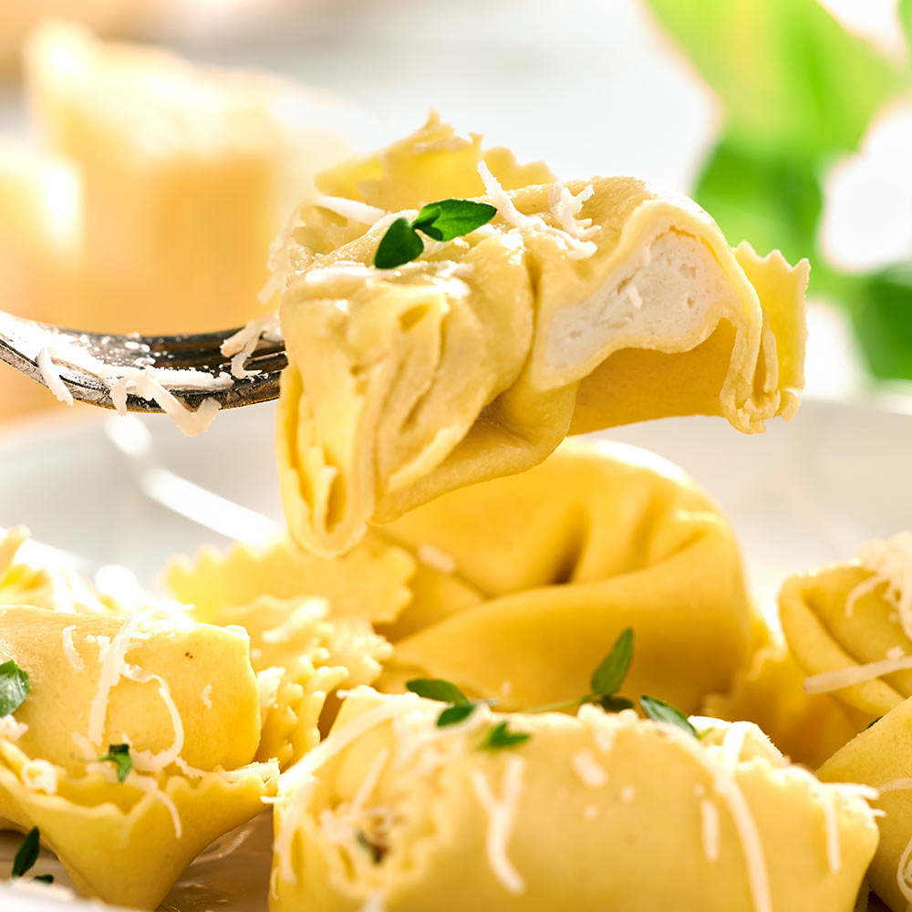 Tortelli mit original Gardasee-Käse