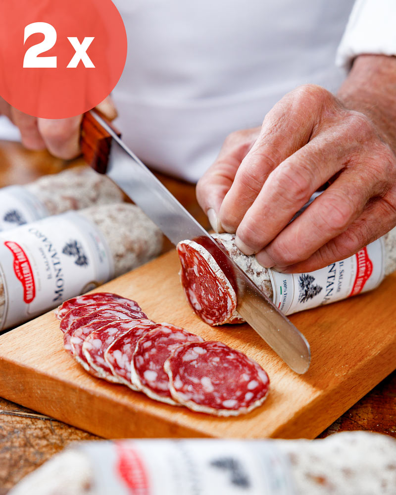Salami des montagnes - spécialité de Toscane