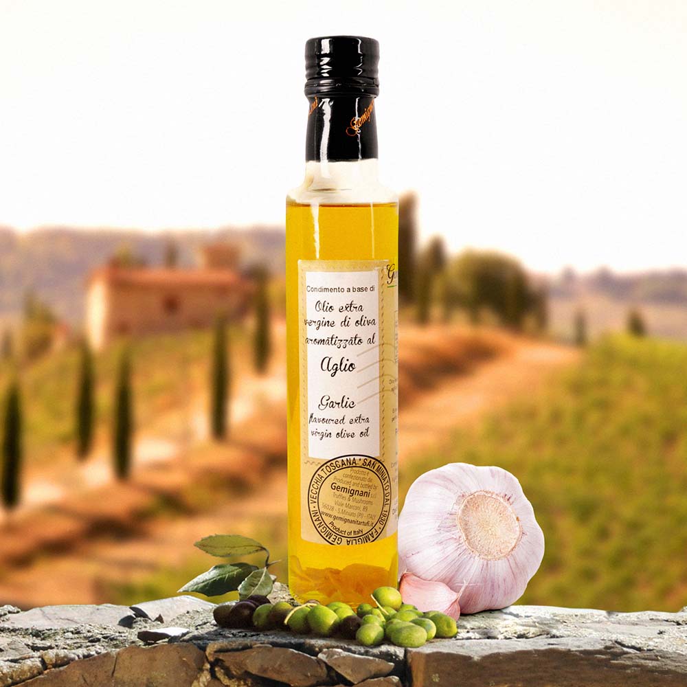 Knoblauchöl - Olivenöl extra vergine