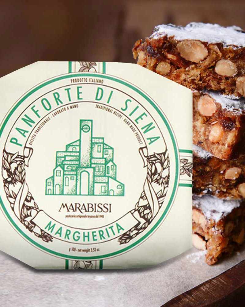 Panforte grande – mit passenden Accessoires arrangiert