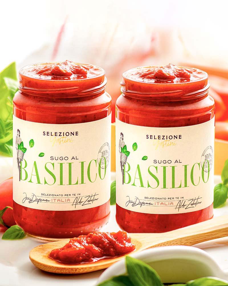 Sauce tomate au basilic - lot de 2 Sugo Basilikum - 2er Sparset – ansprechend in Szene gesetzt