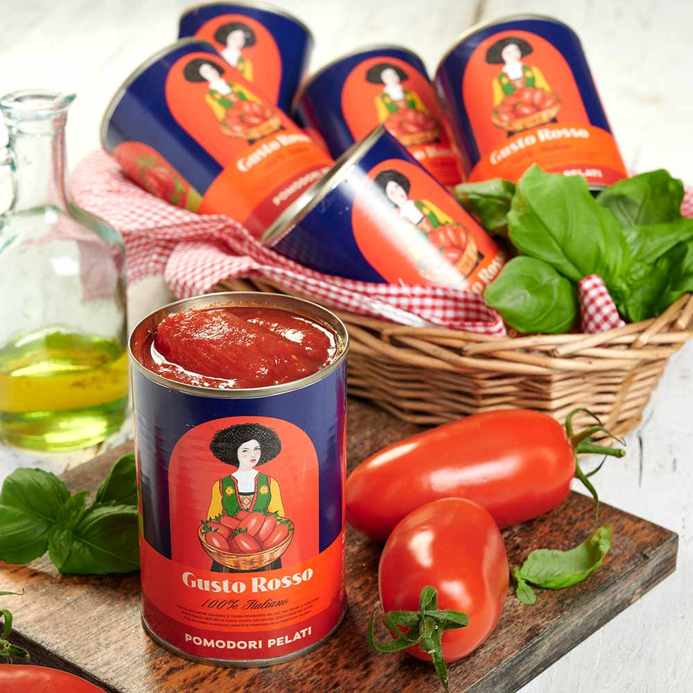 Pelati - geschälte Tomaten 6er-Set