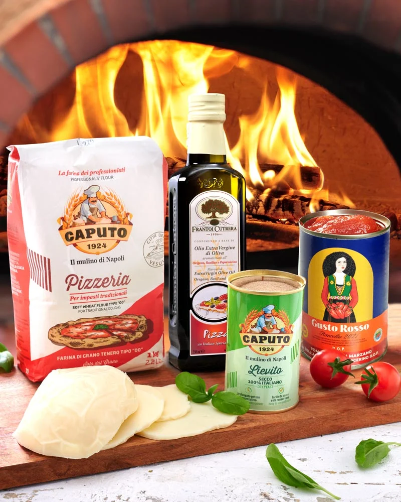 Pizza Set mit Käse