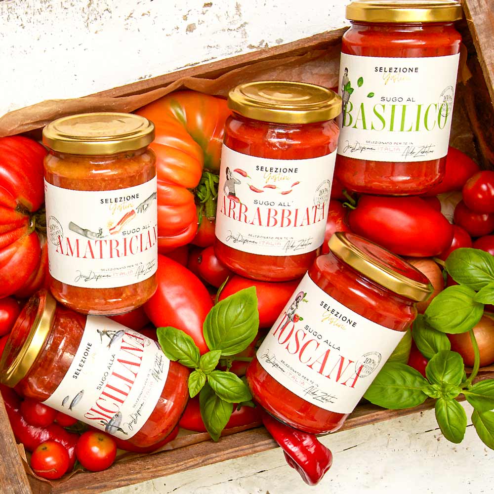 5x Original italienisches Sugo im Probierpaket