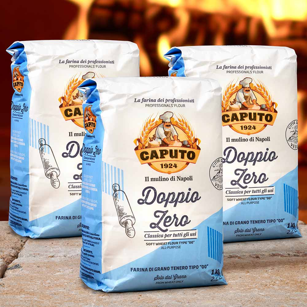 3x Pizzamehl tipo 00 - Caputo Doppio Zero
