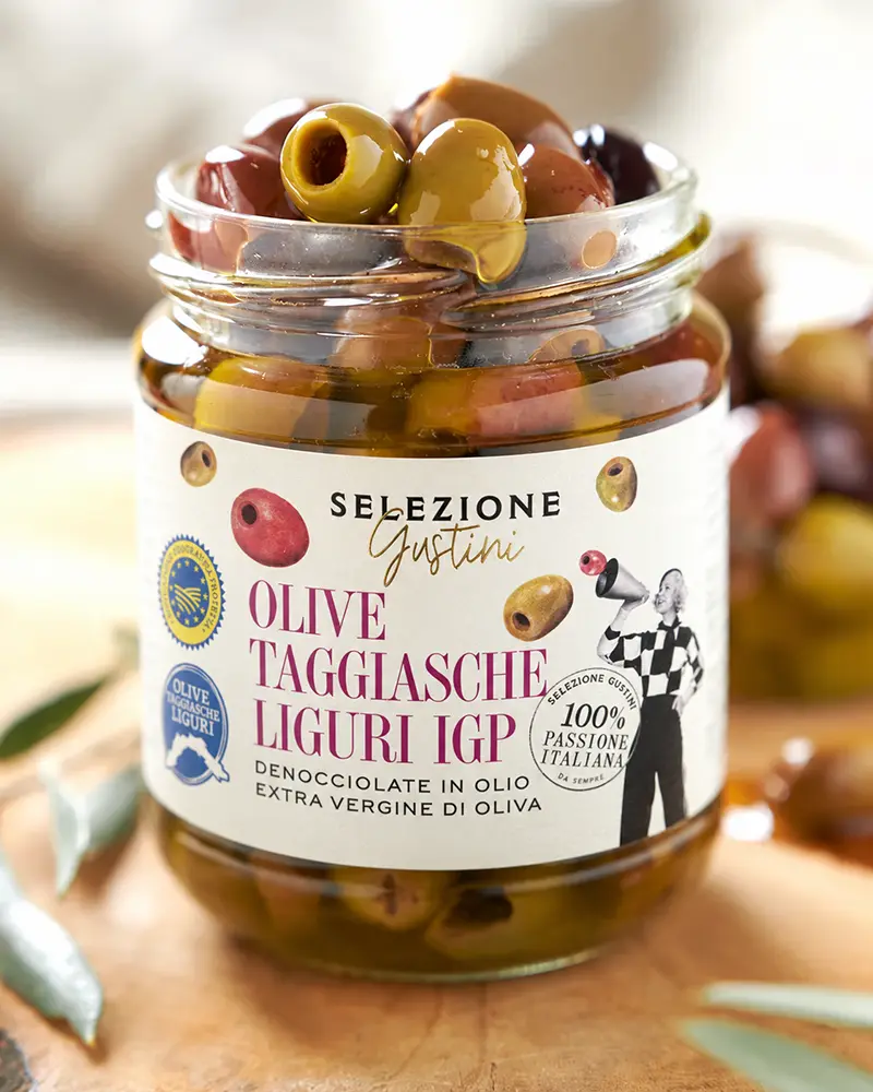 Olives Taggiasca denoyautées