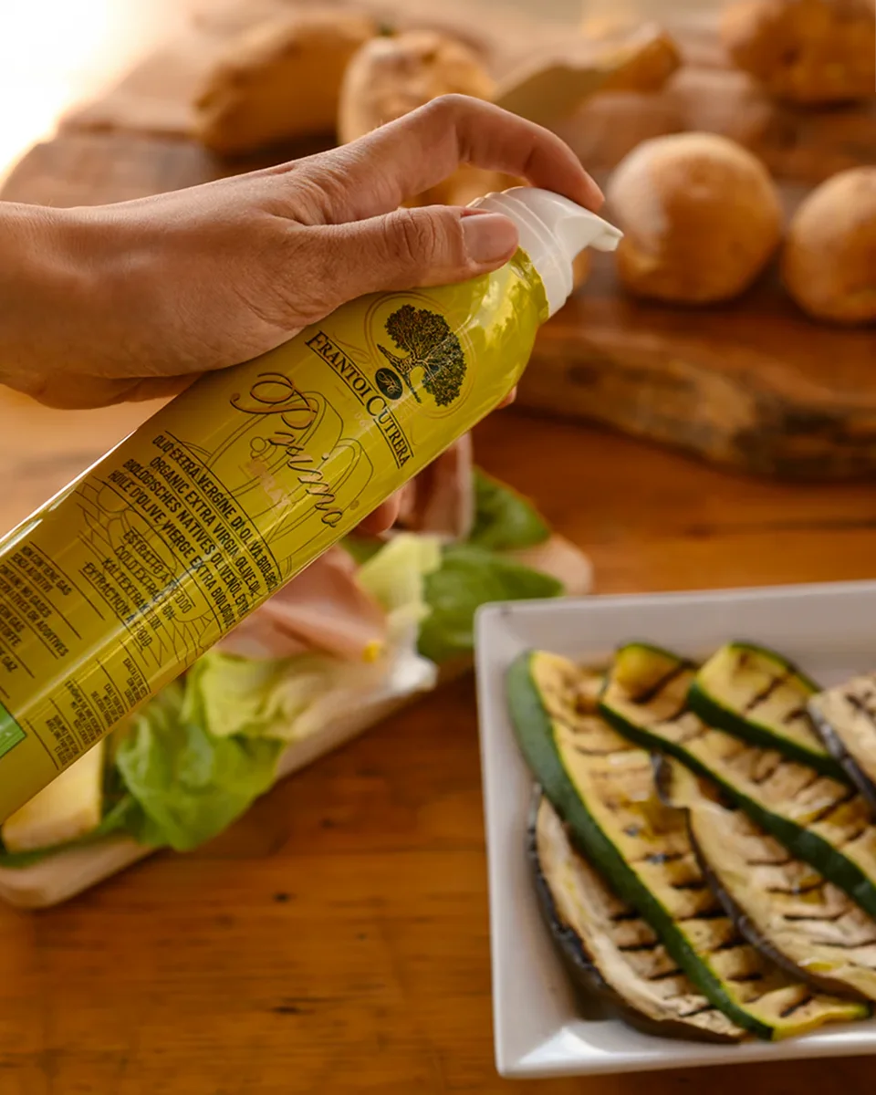 Huile d'olive en spray
