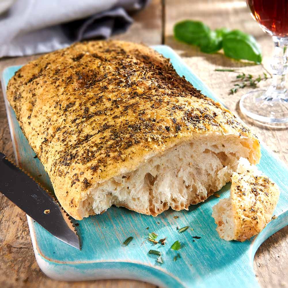 Ciabatta mit Kräutern