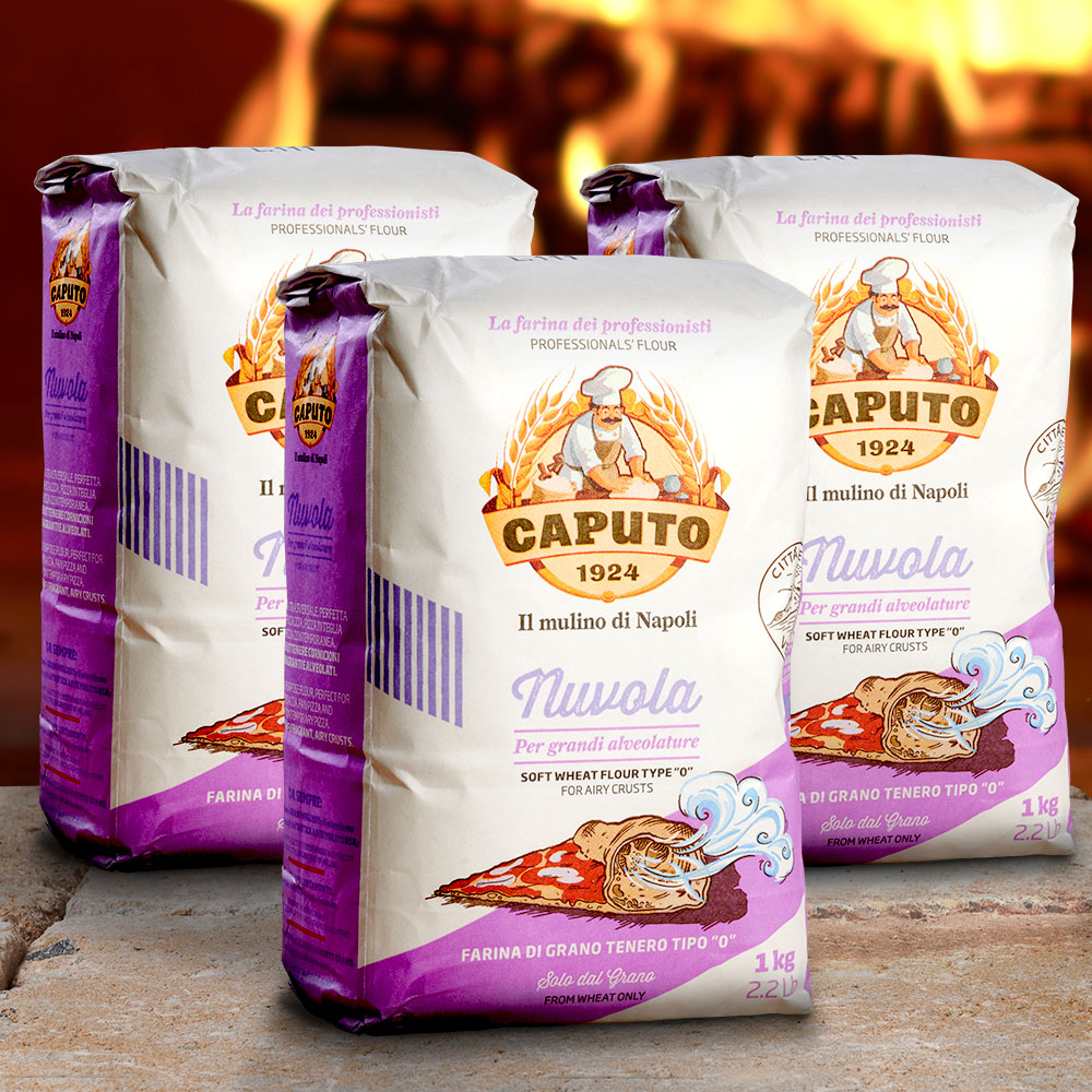 Pizzamehl Caputo Nuvola - Sparset 3 x 1kg