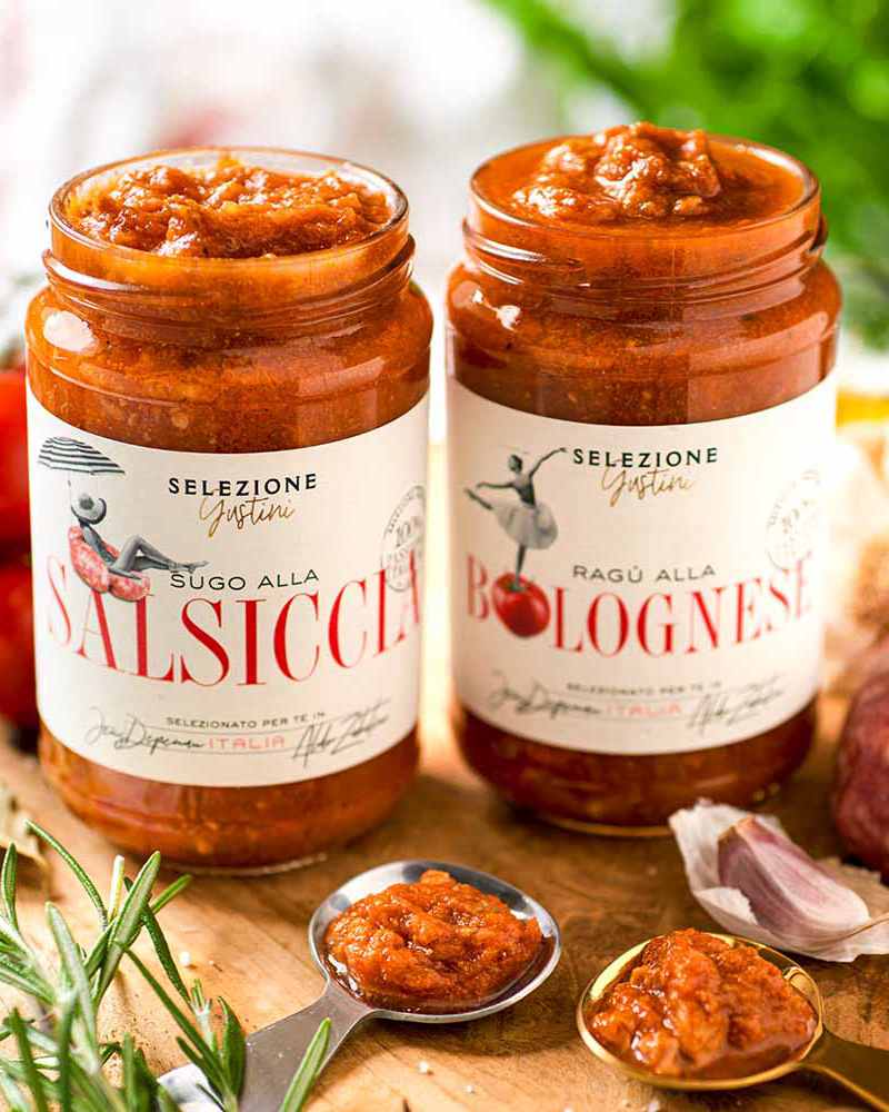 Tomatensoßen Salsiccia und Bolognese - 2er Set