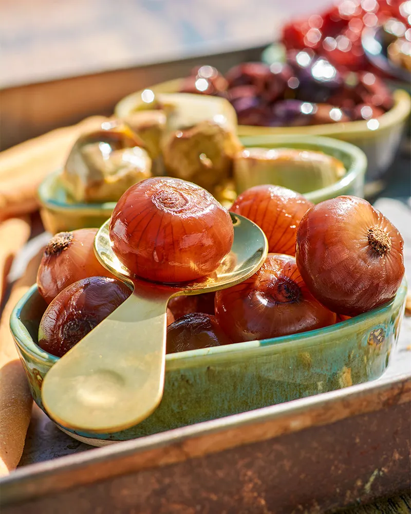 Borettane-Zwiebeln mit Balsamico