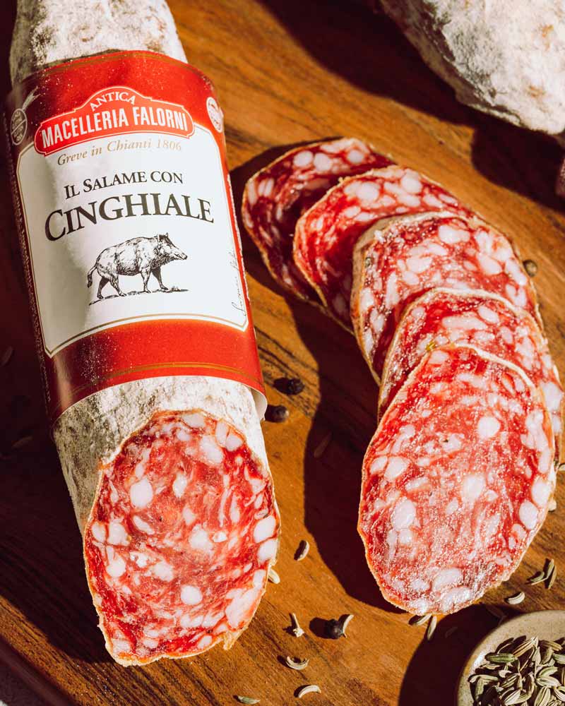 Falorni Wildschwein Salami Toskana Falorni Wildschwein Salami Toskana