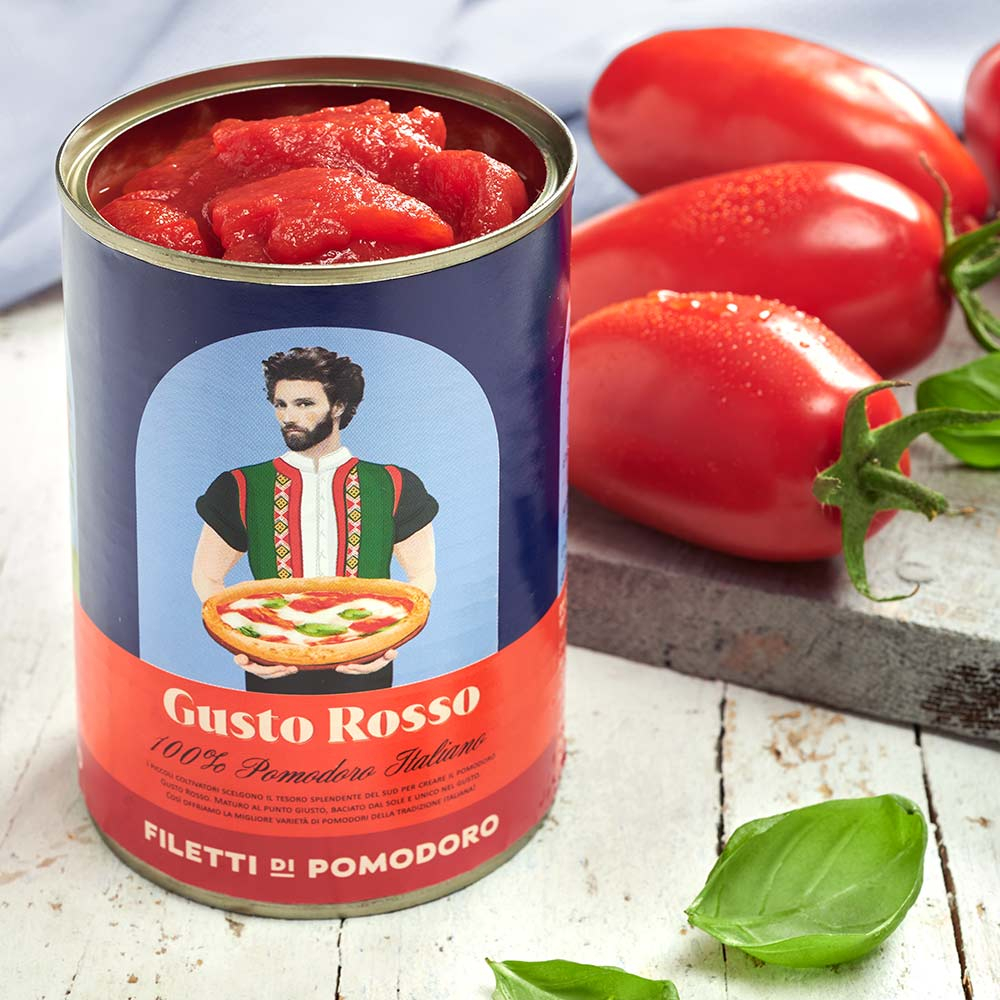 Tomatenfilets - ideal für Pizza 