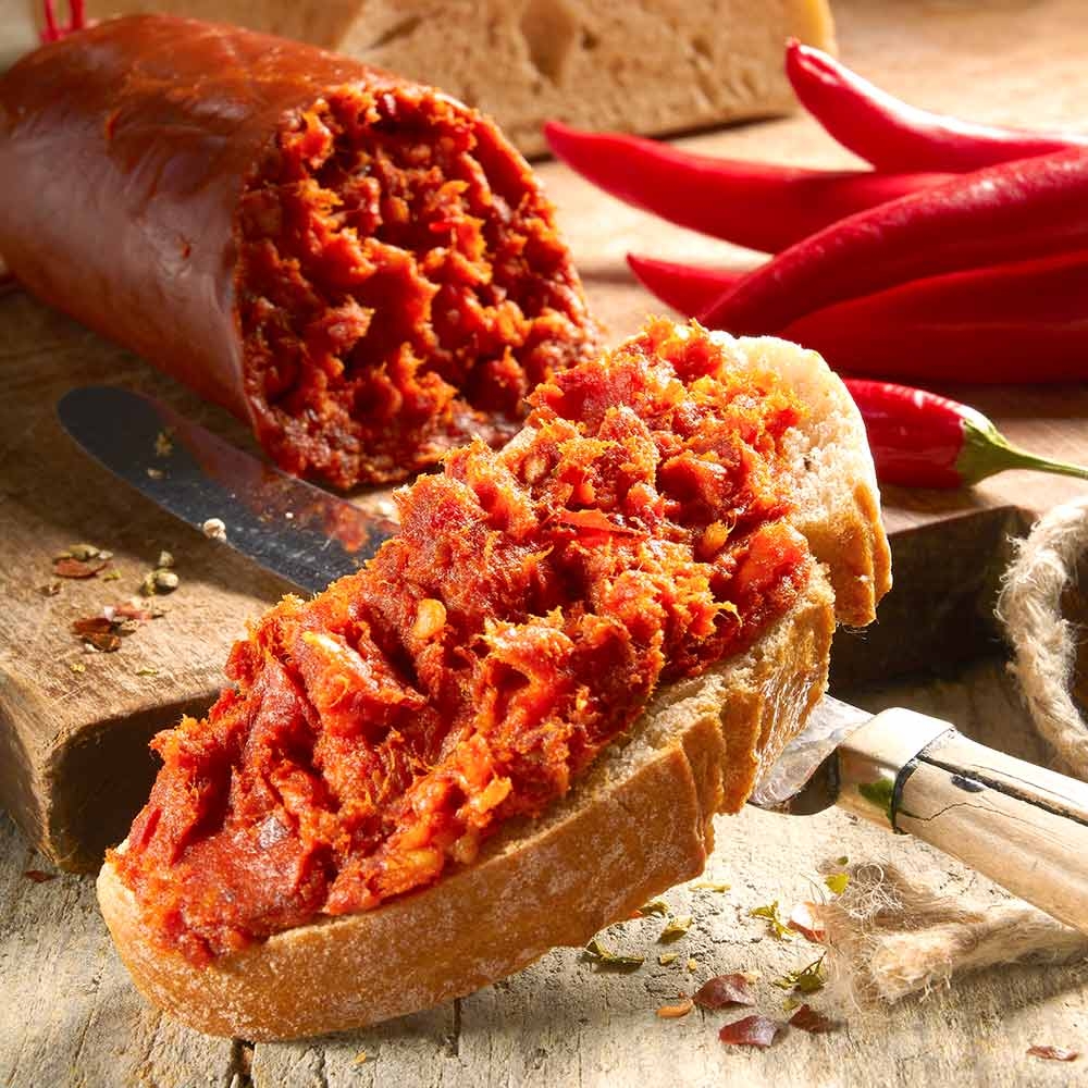 Nduja - pikante Streichsalami 