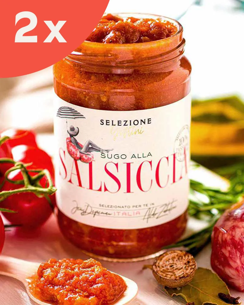 Tomatensoße mit Salsiccia - 2er Sparset
