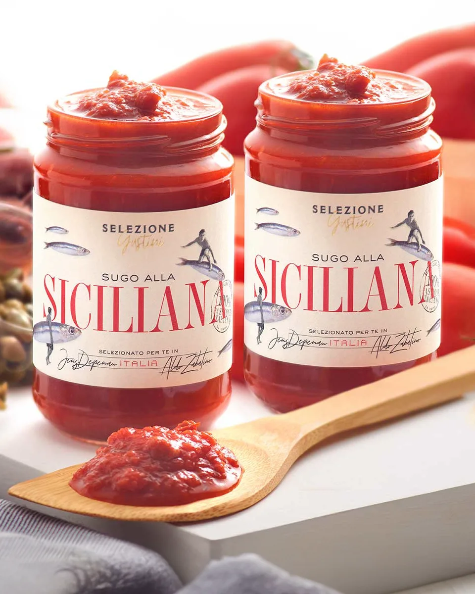 Sauce tomate aux câpres et anchois lot de 2