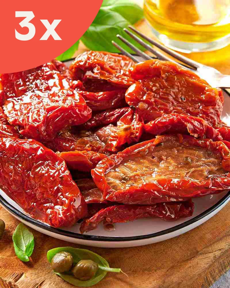 Getrocknete Tomaten - 3er Sparset