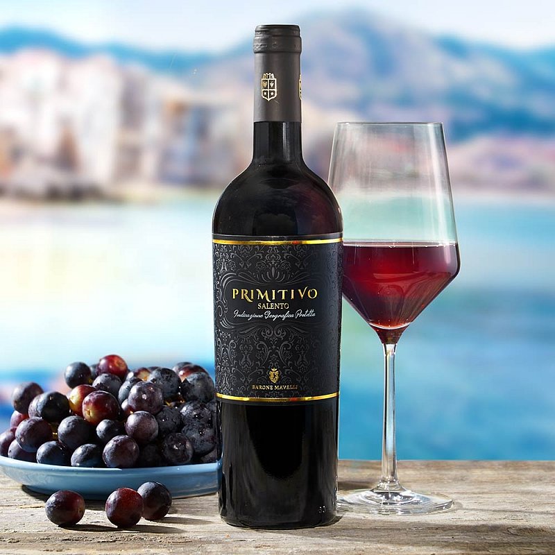 Primitivo Salento IGT - Testsieger Rotwein aus Italien | Geschenkideen | Gustini Feinkost