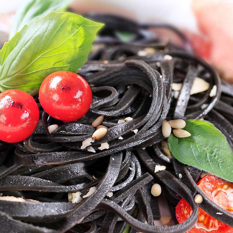 Spaghetti al nero di seppia