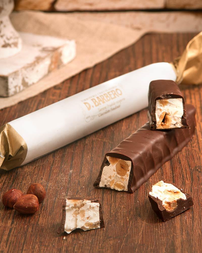 Tripolino nocciola Piemonte – mit Schokoladenstücken