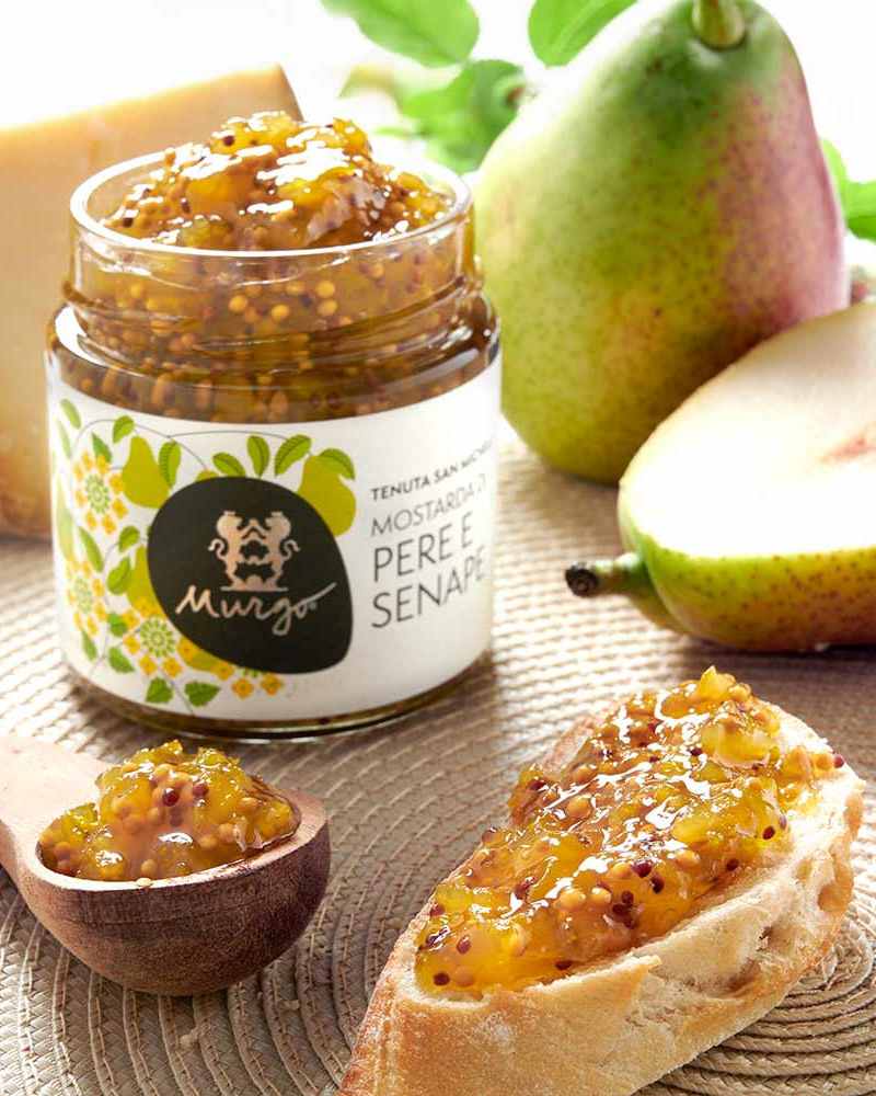 Chutney de poires et de moutarde Birnen-Senf Chutney - Mostarda