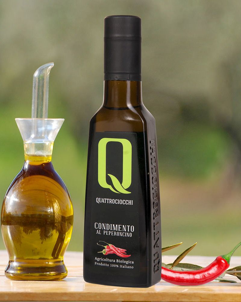 Chiliöl - Olivenöl mit Peperoncino - Bio