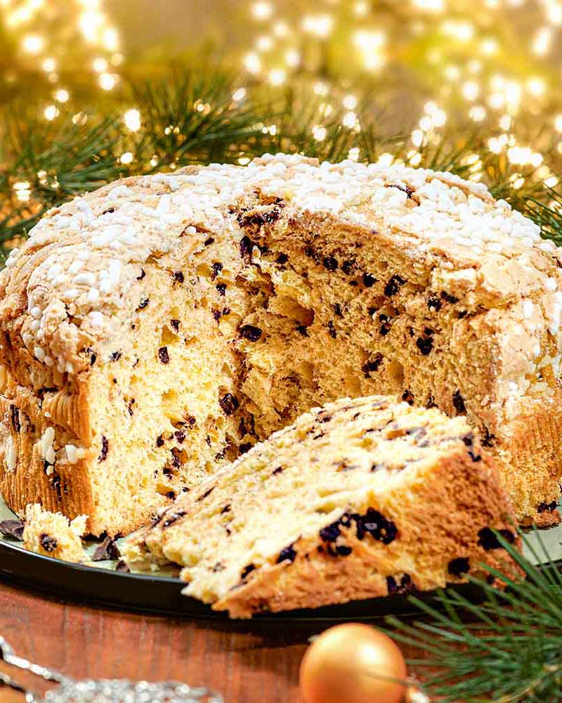 Panettone mit Schokolade - im Geschenkkarton