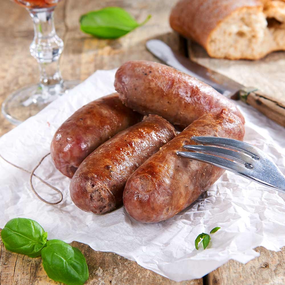 Salsiccia mit Chianti - 4 Stück