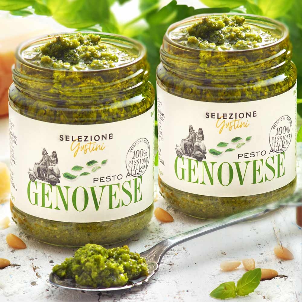 Basilikum-Pesto - 2er Sparset
