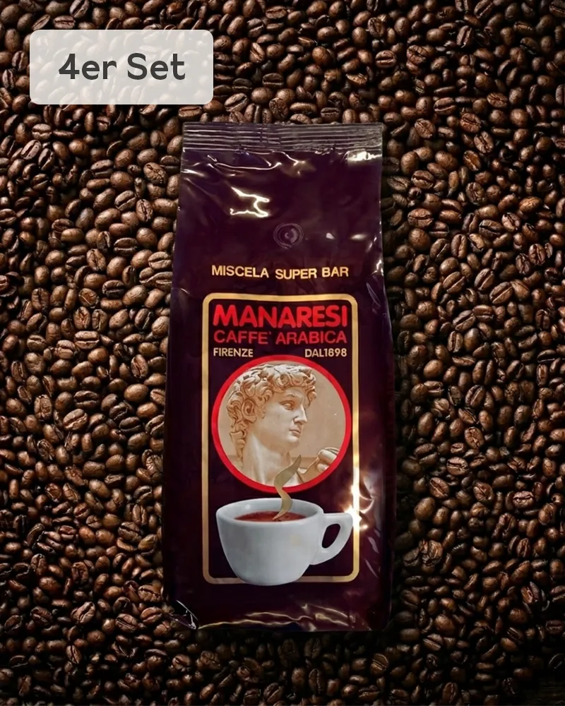 Set avantageux Espresso Super Bar Brown, grains entiers - 4 x 1 kg