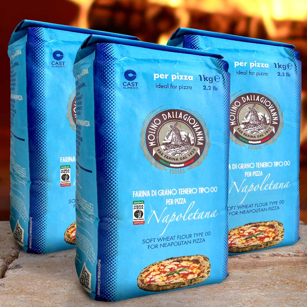 Vorteilspaket Pizzamehl La Napoletana - 3 x 1 kg