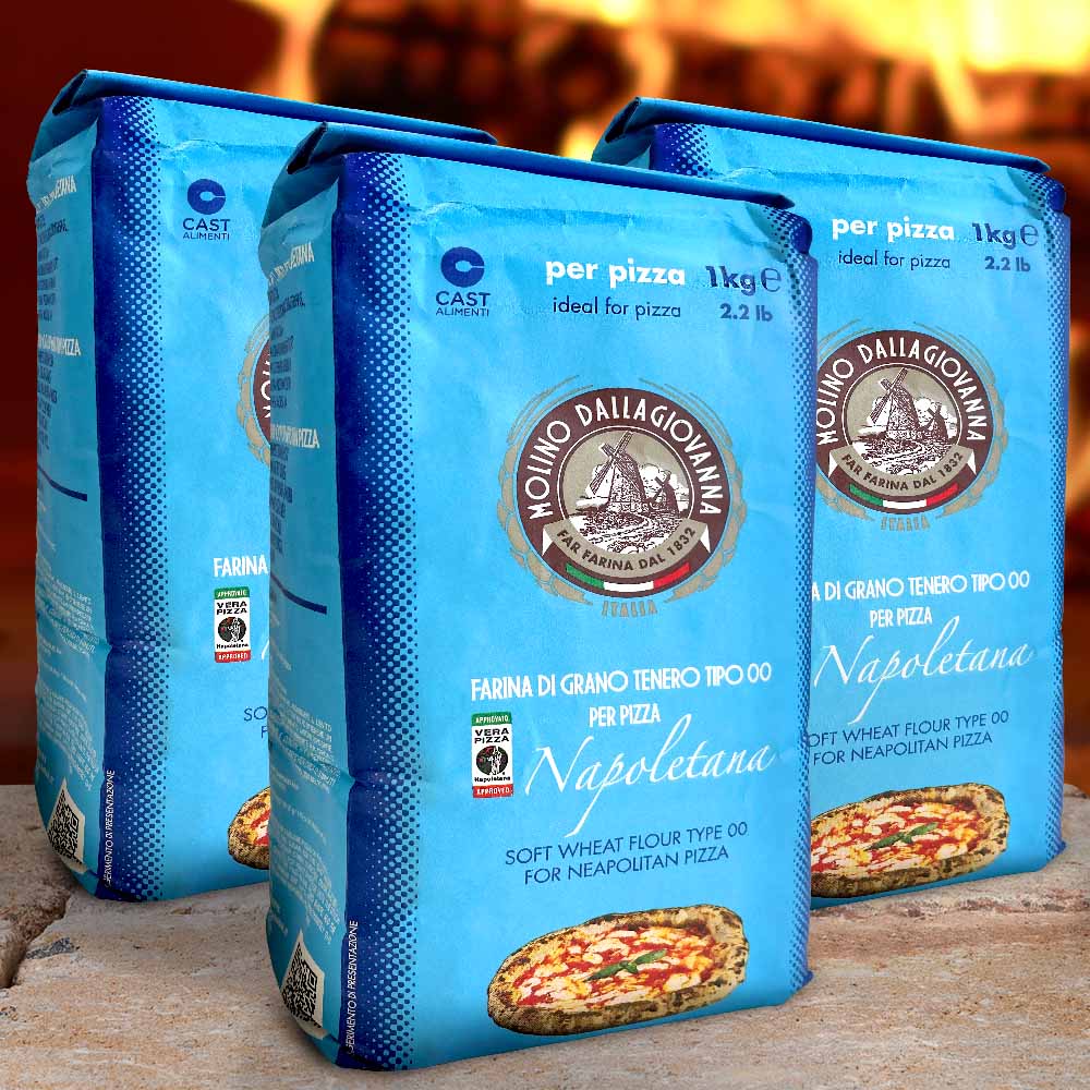 Pizzamehl La Napoletana - Sparset 3 x 1 kg